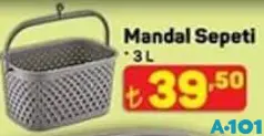 MANDAL SEPETİ 3 L